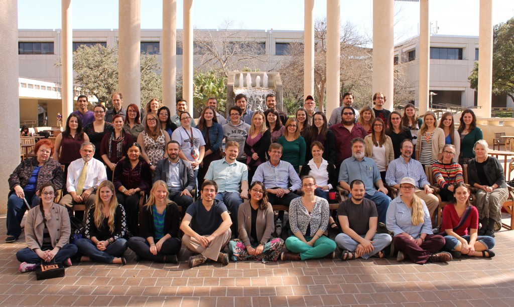 UTSA Department of Anthropology, 2013-14. Photo by Leah McCurdy.