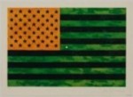 JASPER JOHNS' FLAG (MORATORIUM) (1969)